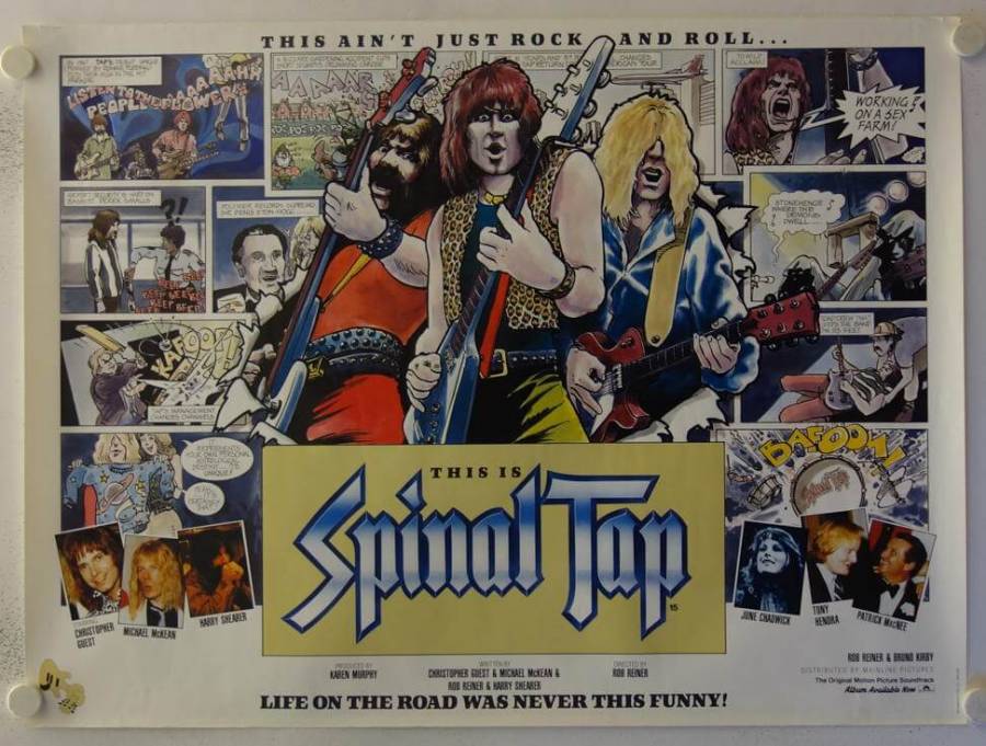 This is Spinal Tap originales British Quad Filmplakat